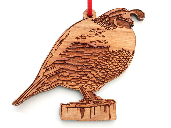 California Quail Ornament