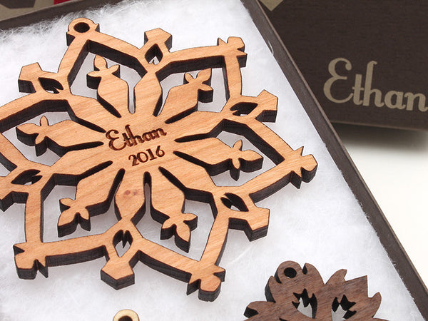 2016 Custom Snowflake Ornament by Nestled Pines - Nestled Pines - 1