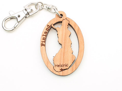 Touch of Finland Cut Out Key Chain