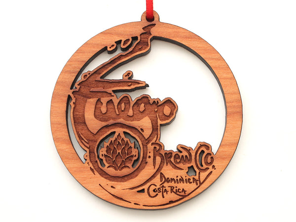 Fuego Brew Logo Circle Ornament