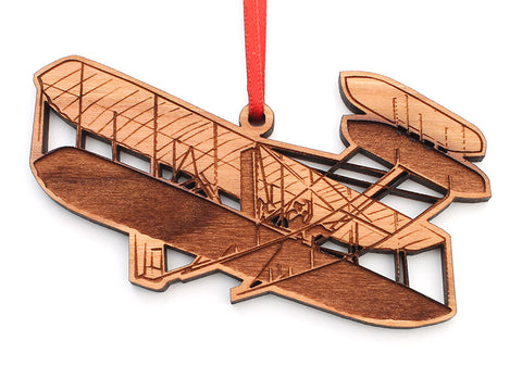 Dayton Aviation Wright Flyer III Custom Ornament - Nestled Pines