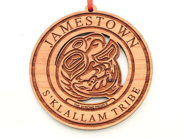 Northwest Native Expressions Jamestown Logo Ornament