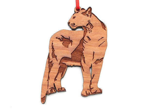 Tiger Creek Mountain Lion Ornament (3) - Nestled Pines