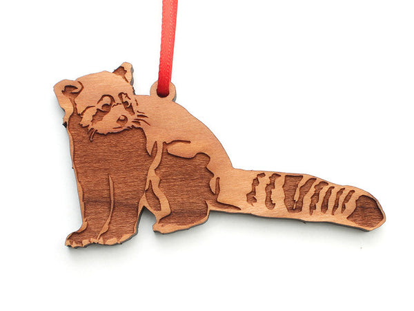 Red Panda B Ornament - Nestled Pines