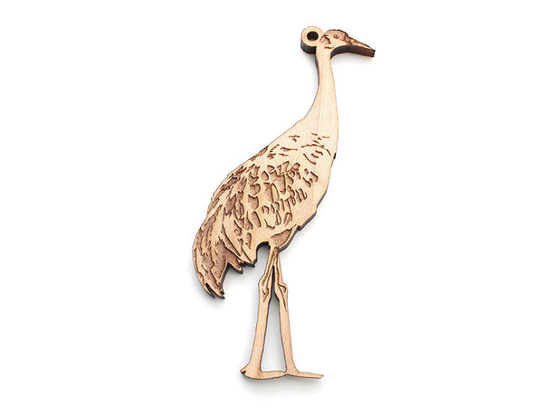 Sandhill Crane Ornament - Nestled Pines