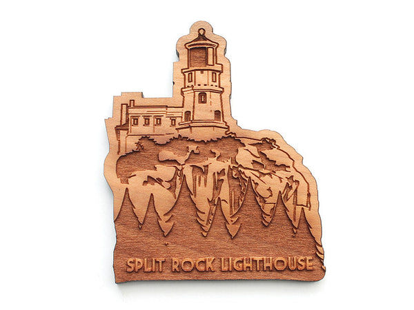 Split Rock Magnet - Nestled Pines