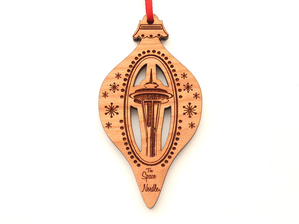 Space Needle Old Fashioned Ornament