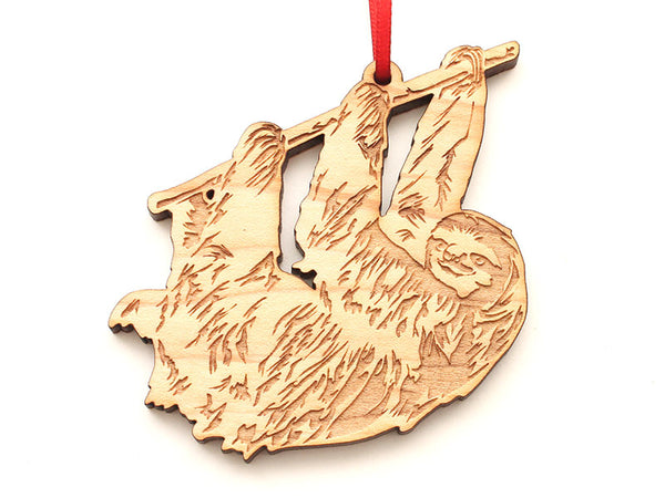 Three Toed Sloth Ornament